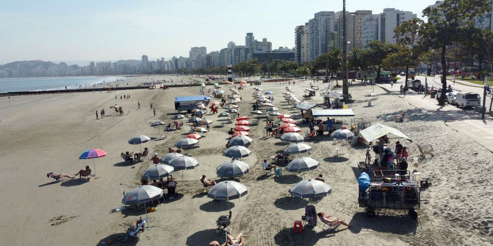 SP: governo recomenda que banhistas evitem mar por 24 horas após chuva